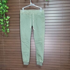 VIP Olive Green Drawstring Joggers Women's Size 5/6